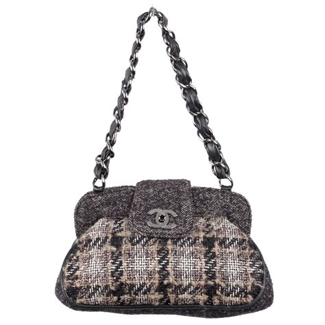 Chanel tweed handbags for sale